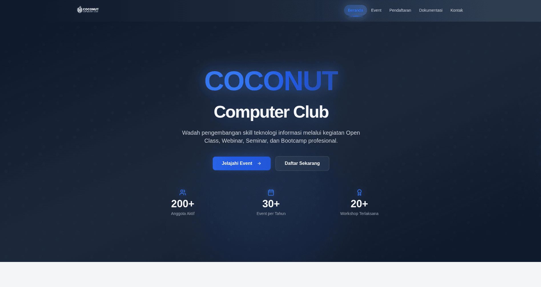 COCONUT Event Registration